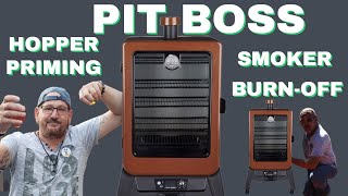 Pitt Boss | First Start Up | Priming | Burn Off