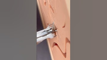 Huid nieten en verwijderen #goedomteweten #leukeweetjes #chirurgenleven #dierenarts #geneeskunde ...