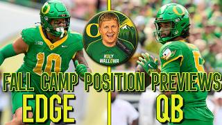 2026 Oregon Ducks Fall Camp Position Previews - Quarterback & EDGE