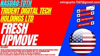TRIDENT DIGITAL TECH STOCK : FRESH UPMOVE | TDTH STOCK thumbnail