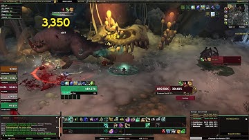 Easily kill [Cragmaw The Infested] The Underrot - Heroic run at low ilvl