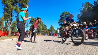We went to the FIRST EVER high school mountain bike race in New Mexico