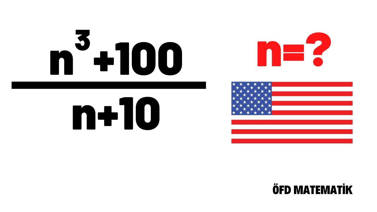 Amerika Matematik Olimpiyat Sorusu