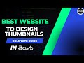 "Master Canva Design: Canva Tutorial For Beginners 2022 - YouTube Thumbnail Tutorial" In Telugu