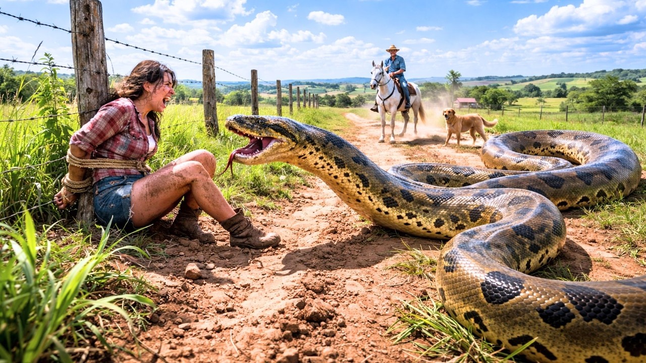 Fazendeiro encontra MULHER amarrada no mourão…e a morte se aproximando lentamente