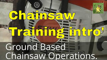 NPTC Level 2 (CS30/31) Chainsaw Maintenance Cross Cutting & ground based tree surgeon