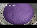 Steamed Fluffy Ube Chiffon Cake | Easy No Oven Fluffy Chiffon Cake Recipe For Beginners