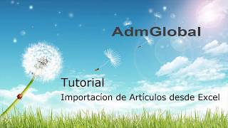 Importación De Artículos Desde Excel