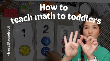 Teaching Math to 1-2 Year Olds | Play-Based Masterclass for Parents
