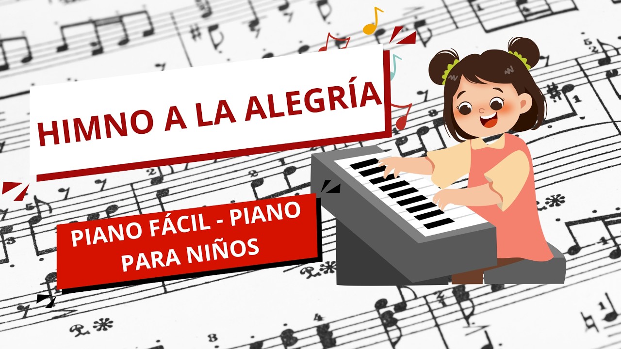 Piano fácil - Oda a la Alegria