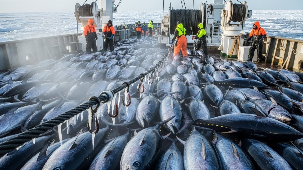 High-Risk Arctic Longline Operation — When Bluefin Tuna Cross the Ice Line