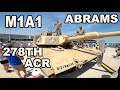 U.S. ARMY M1A1 ABRAMS TANK | 278th Armored Cavalry Regiment at Dover Air Force Base Air Show