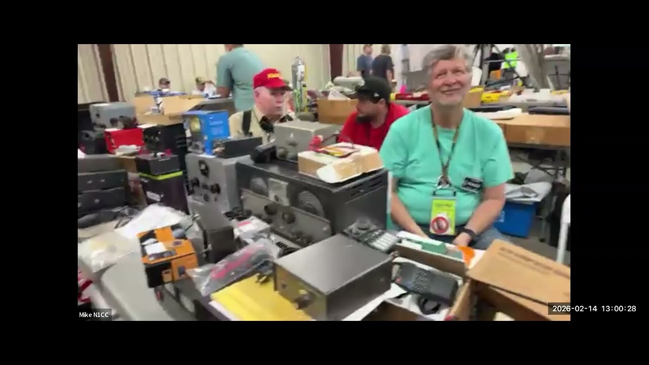 Hamcation 2026 Flea Market – Boat Anchors Only! Vintage Radio Gear