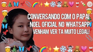 `_' ☃️ Conversa com o Papai Noel Oficial ! - Fake Chat ( hi soft sophi.  ♡ ) screenshot 5