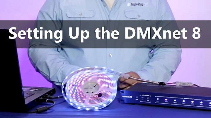 Setting up Madrix DMXnet 8 Work Pro Interface using ArtNet