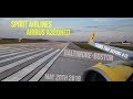 Spirit Airlines Airbus A320neo Big Front Seat Trip Report BWI-BOS (TAWD Trip Report #12)