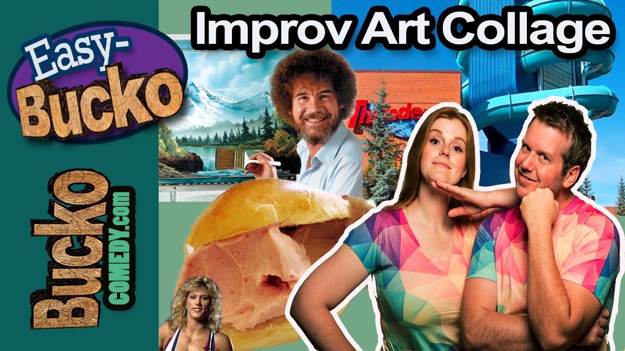 Improv Art Collage - Easy Bucko
