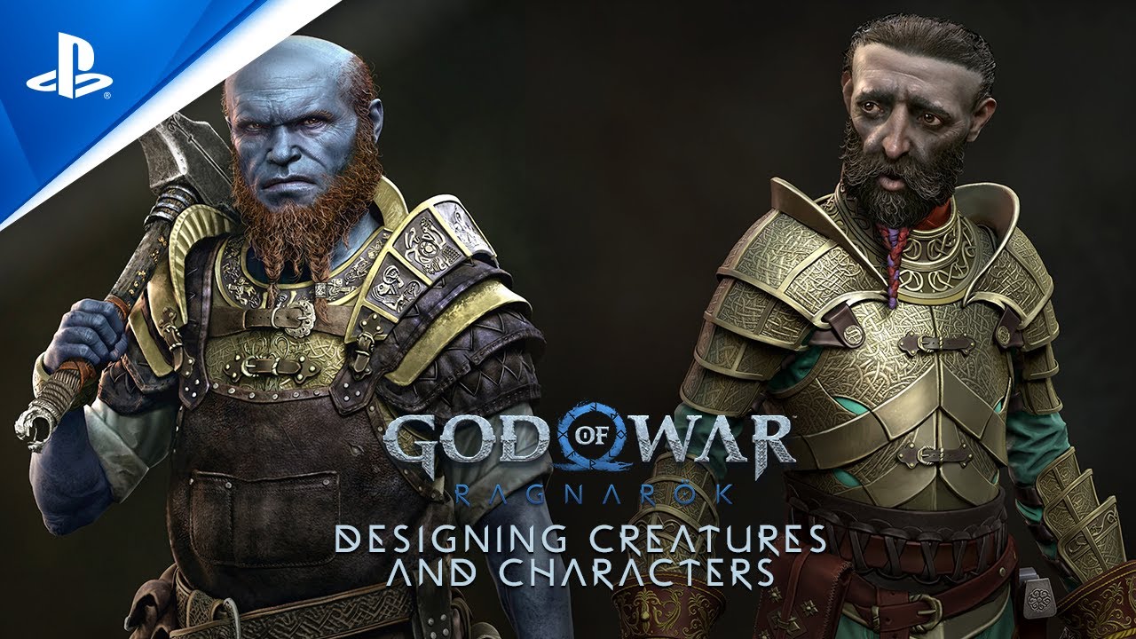God of War Ragnarök - Designing Characters and Creatures | PS5 ...