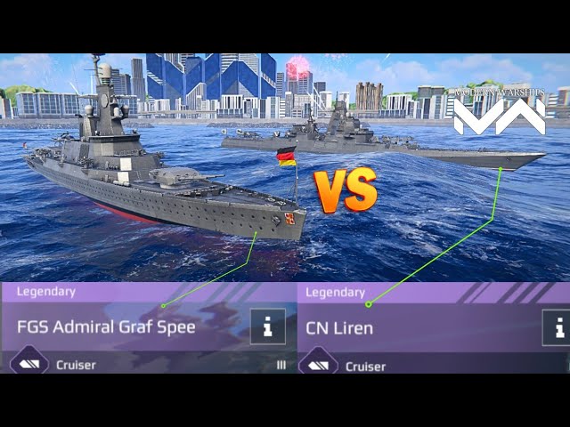 FGS Admiral Graf Spee Vs CN Liren | Modern Warships class=