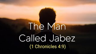 A Man Called Jabez.