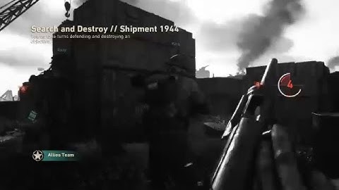 Call of Duty WWII offline game play with bots live steaming on ps4 Broadcast