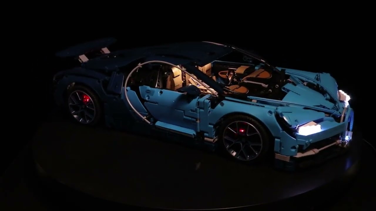 Bugatti chiron レゴ 壁掛け 車 レゴで作った実物大スーパーカー 