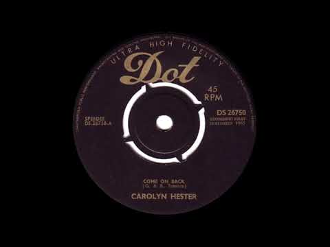 Carolyn Hester - Come On Back