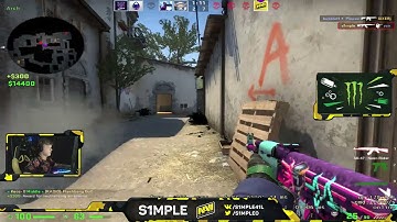 S1MPLE FPL 1V5 #csgo #shorts #gaming