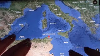 ASMR ~ Ariana, Tunisia History & Geography ~ Soft Spoken Google Earth screenshot 2