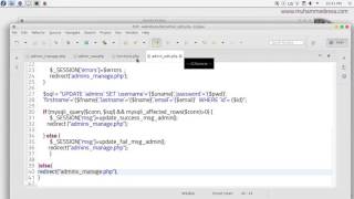 43   PHP & MySQL CMS Admins Read Add Update Delete