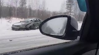Под Нижним Тагилом массовое ДТП Под Нижним Тагилом массовое ДТП