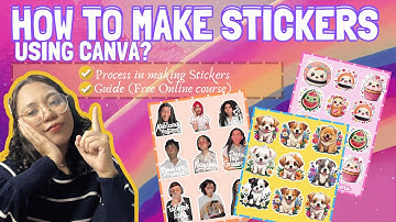 How to make Stickers in CANVA 2025 | Step by Step Tutorial for Beginners #stickers #DigitalProducts