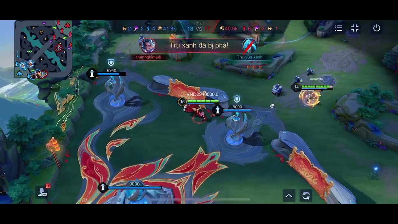 Gánh con chó murad 08 vs guildu lên phép