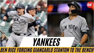 Yankees Have a GOOD Problem?! Ben Rice FORCING Giancarlo Stanton to the Bench?!