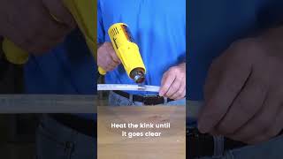 Unexpected kink in your Uponor PEX-a pipe? No worries! #shorts