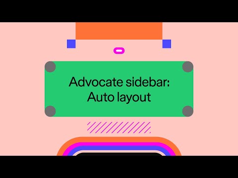 Figma Design for beginners: Advocate sidebar — Auto layout
