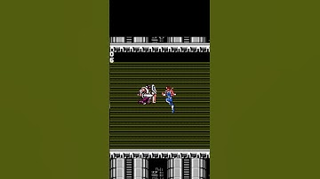 Fighting the shield idiot (Strider, NES)