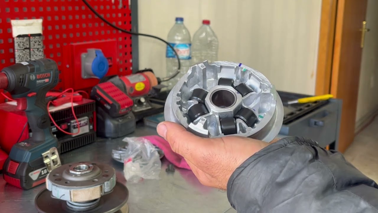 pcx varyatör ve debriyaj balatası değişimi