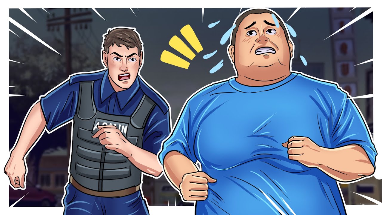Blueberry Man Trolls Salty Police in GTA RP! (Feat. Trippy and Avalanche)