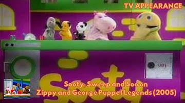 Sooty, Sweep and Soo on Zippy and George Puppet Legends (2005)