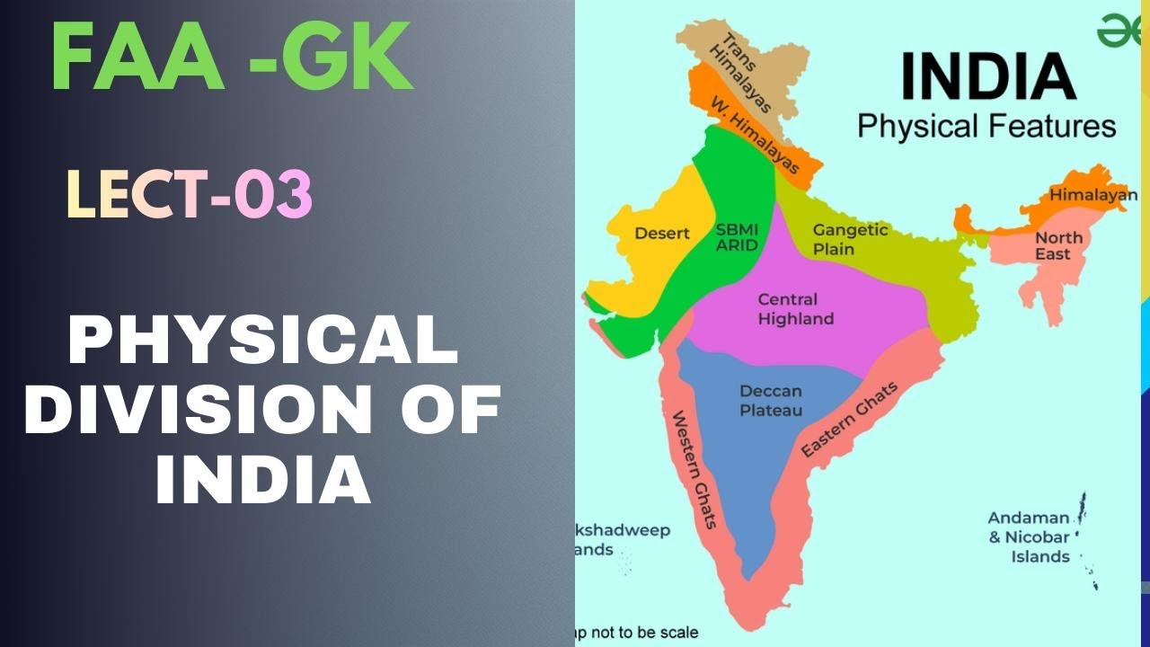 Physical Division of India Lect -3 | Passes, Glaciers,Valley,Plateaus,Coastline |FAA GK Series