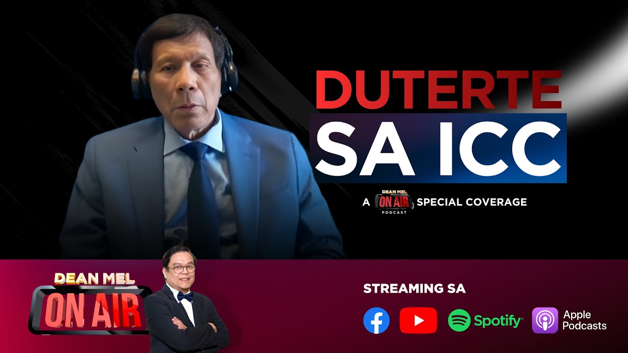 DUTERTE SA ICC: A Dean Mel On AIR Special Coverage | DMOA