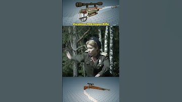 Thumbnail of "USSR female soldier VS Nazi Sniper" - WWII Guns #ww2 #war #shorts #viral #film #movie