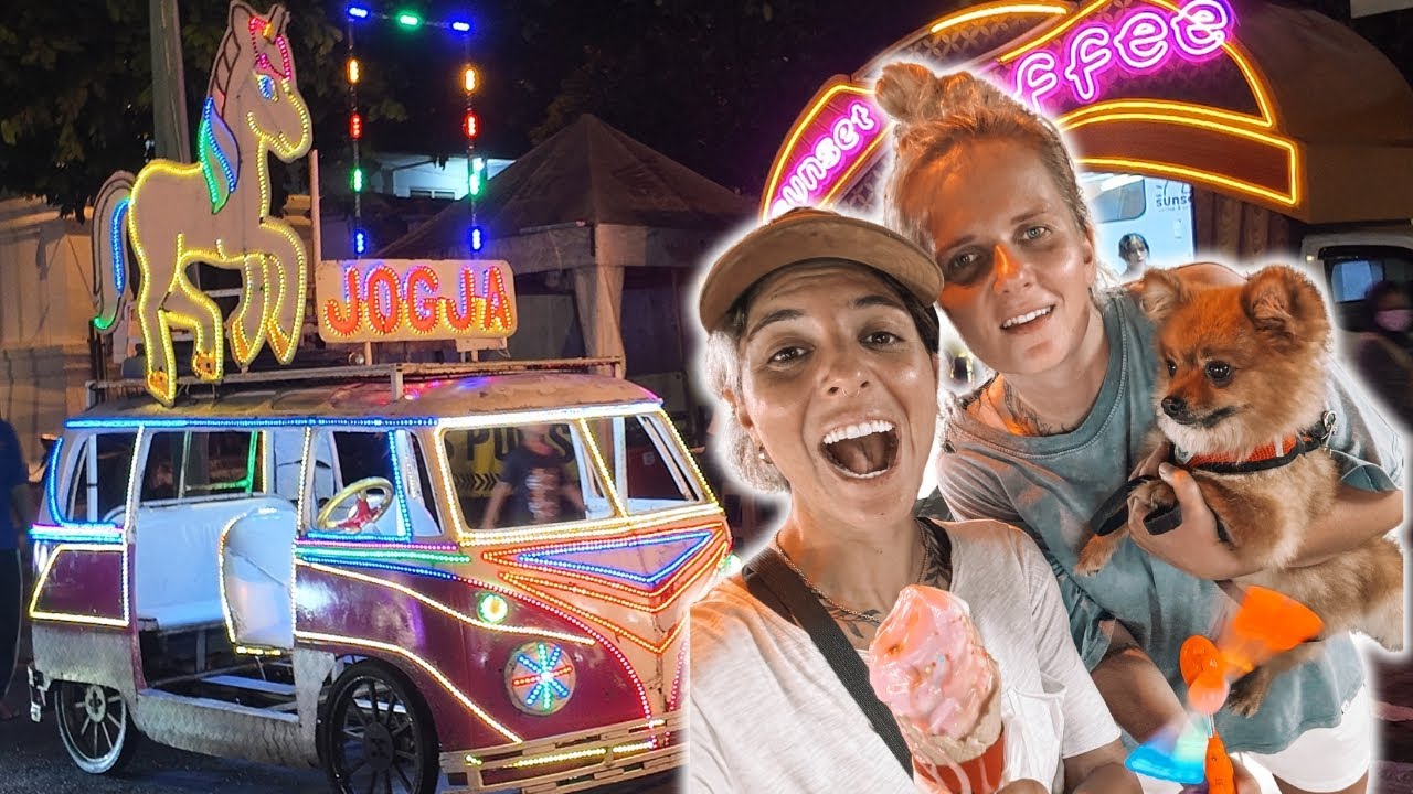 Not What We Expected 🤯🔥.. Night Market Food Review in Yogyakarta! (Epic Reactions!)
