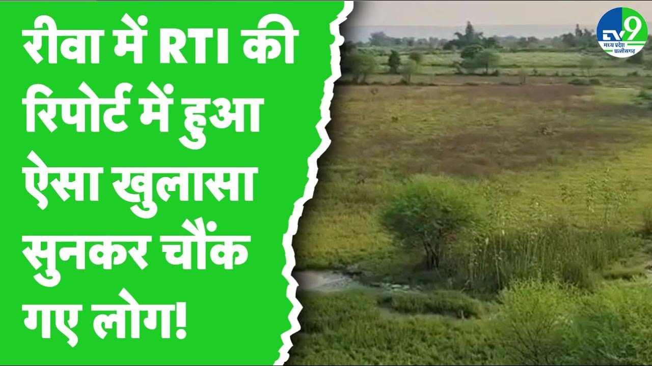 Rewa में गजब हो गया! 24.95 लाख की लागत से बना तालाब चोरी ।। Madhya Pradesh
