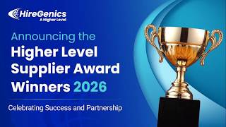 2026 Higher Level Supplier Awards | Winners