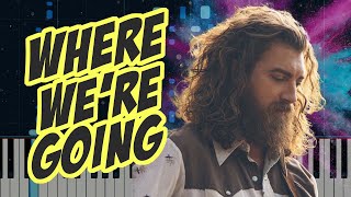 James The Shame - Where were Going | Piano Tutorial