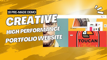 Creative & High Performance Portfolio Website | 18 Modern & Impressive Design | Naix WordPress Theme
