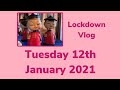 Lockdown Vlog : Tuesday ( Yes I Thought It Was Wednesday All Day) 12th January 2021