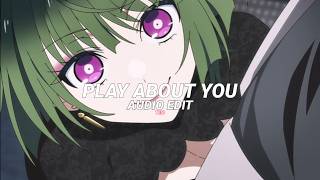 I don't play 'bout you (tiktok version/slowed) - #Jerseyclub [edit audio]